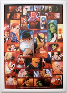 Marvel vs Capcom 3 Fate of Two Worlds RARE PS3 42cm x 59cm Promotional Poster #2 - Picture 1 of 2