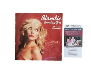 Blondie Debbie Harry Autographed Signed Sunday Girl 7” Vinyl Record JSA Deborah - Picture 1 of 4