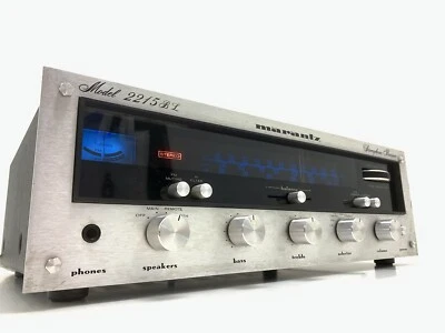 Marantz 2215BL Stereo Receiver 2 X 15 Watts RMS Vintage 1975 Rare Work Good Look - Image 1 of 4
