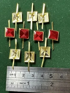 USSR Red Army Buttonholes Insignia of The Command staff of 1924-1943 (1 piece) - Picture 1 of 12