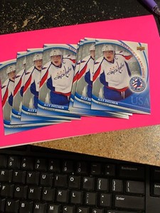 9) 2012 UD NATIONAL HOCKEY CARD DAY ALEX OVECHKIN CAPITALS #2 