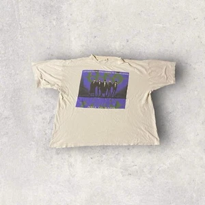 Vintage 1995 UFO Walk On Water Shirt Adult White Size XL Single Stitch Men’s - Picture 1 of 7
