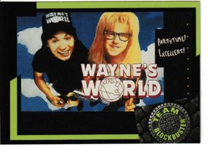 1993 Team Blockbuster Waynes World Video Game Trading Card #43 - Picture 1 of 2