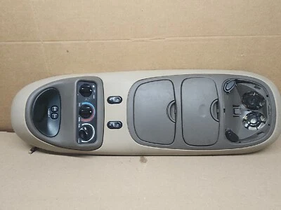 🏁 99-02 FORD EXPEDITION XLT CONSOLA AÉREA TEMPERATURA BRÚJULA MAPA LUZ  Foto 1 de 4