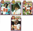 1979 Topps Football Kansas City Chiefs 10 Card Lot With Jan Stenerud Ex Cond