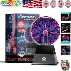 Touch-Sensitive Plasma Orb Lamp - Colorful Interactive Lighting for Teens - Picture 1 of 8