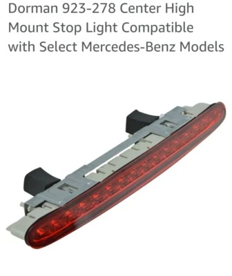 Luz de freno central de montaje alto para Mercedes Benz Dorman 923-278 Foto 1 de 3