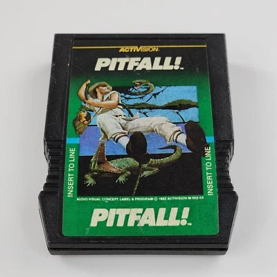 Pitfall (Intellivision, 1982) Adventure Game Cartridge Only Tested VG Activision - Image 1 of 4