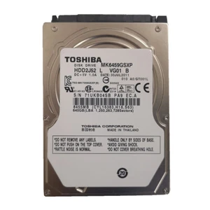 Toshiba 640GB,MK6459GSXP 5400RPM SATA 2.5" Laptop Internal Hard Disk Drive - Picture 1 of 3