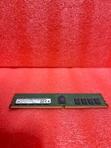 MÉMOIRE SERVEUR MICRON 16 Go PC4-2666V-R 2RX8 DDR4 ECC REG - Photo 1/3