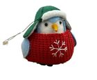 Target Wondershop 2023 Featherly Friends Bird Ornament In Red Sweater & Hat, Bn