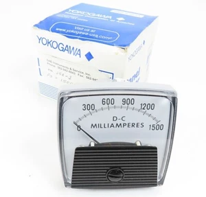 Medidor de panel Yokogawa 254-2 0-1500 D-C miliamperios NUEVO EN CAJA - Imagen 1 de 12