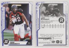 2020 Upper Deck CFL Blue John Crockett #139