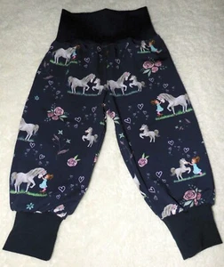 Pantalones ♥ bomphose ♥ pantalones de cera ♥ caballo ♥ azul oscuro ♥ hecho a mano - Imagen 1 de 1