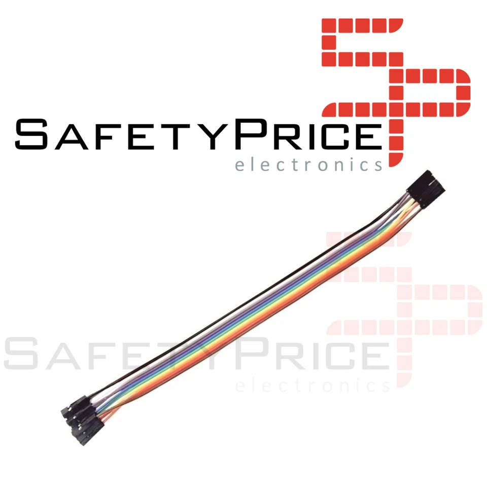 10 CABLE JUMPER DUPONT protoboard HEMBRA - HEMBRA arduino cables wire - Imagen 1 de 1