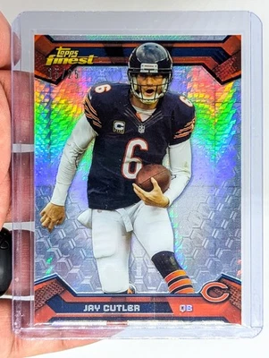Topps Finest Prism Refractor #2 2013 Jay Cutler/25 Chicago Bears Foto 1 de 2