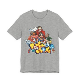 Power Stone Dreamcast 90s 2000s Cover Art Unisex Jersey Short Sleeve Tee