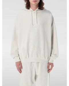 Y-3 Relaxed Fit Hoodie Men Grey Sweaters & Sweatshirts - Picture 1 of 4