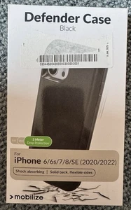 mobilize Defender Case Black, für iPhone 6/6s/7/8/SE 82020/2022) Neu in OVP - Bild 1 von 2