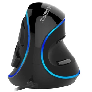 J-Tech Digital Mouse Ergonomic Mouse Vertical Mouse, Adjustable Sensitivity (600 - Picture 1 of 9