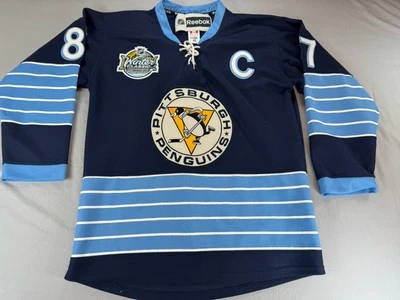 Sidney Crosby 2011 Pittsburgh Penguins Winter Classic Jersey #87 Reebok CCM - Image 1 of 4