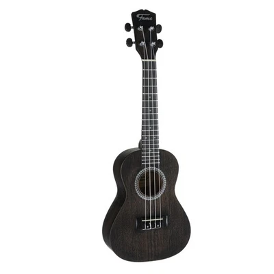 Fame Deluxe Concert Ukulele Lite Black - Ukulele da concerto