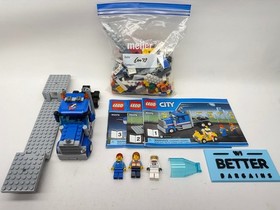 Lego City Training Jet Transporter 60079 100% complete w/Manuals & Minifigs