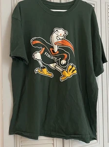T-shirt vintage Miami Hurricanes taglia 2XL Canes - Foto 1 di 5