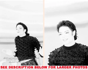 FOTOS 8x10 RARAS MICHAEL JACKSON SCREAM en BnW (2) - Imagen 1 de 1