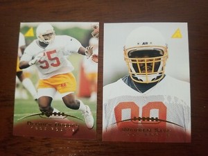 1995 Pinnacle DERRICK BROOKS 226 Rookie Card RC & Warren Sapp 222 rc BUCCANEERS 