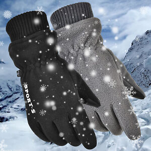 Winter Warm Gloves Thermal Windproof Ski Gloves for Cold Weather Men Women US