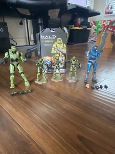 HALO THE SPARTAN COLLECTION MASTER CHIEF (HALO 4) SERIES 6 Action Figure Lot - Picture 1 of 14