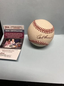 JA3414 Bob Lemon Cleveland Indians Autographed Signed Official Baseball JSA - Picture 1 of 6