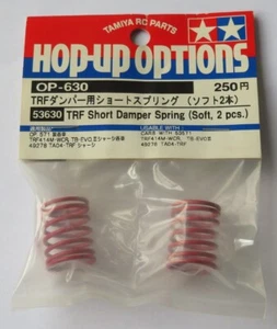 Tamiya TRF Soft Springs (Red) 53630 NEW TRf415 TB Evo III TA04 TRF 53571 - Picture 1 of 1