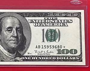 1996 $100 FEDERAL RESERVE LEGAL TENDER *STAR* NOTE ( NEW YORK B) Uncirculated - Picture 1 of 5