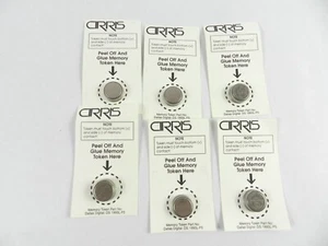 LOT (6) CIRRIS Memory Token DS 1993L-F5 BUTTON MEMORY New C222 - Picture 1 of 5