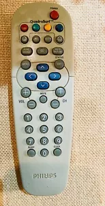 Philips TV QuadraSurf Fernbedienung RC19335004/01 grau - Bild 1 von 8