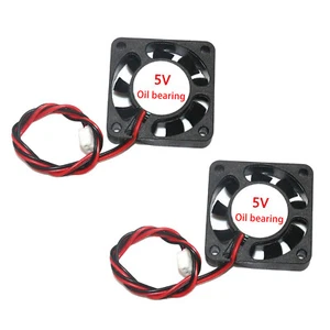 4PCS DC12V Cooling Computer Case Fan 4010 40x40x10mm PC 3D Printer 2Pin US StoFT - Photo 1/11