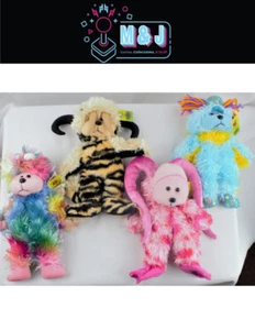 Beanie Kids: MONSTERS Series 2 Set of 4 RARE *NWT* (Aussie Seller) - Picture 1 of 5