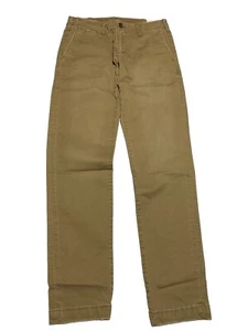 New American Eagle Men's Actual Size 29x31 Flex Skinny Khaki Pants 3% Spandex - Picture 1 of 9