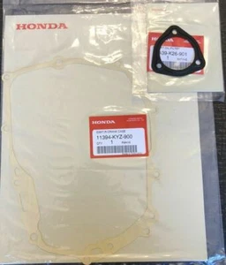 HONDA GROM 125 OEM GASKET SET OIL SPINNER AND CLUTCH COVER GASKET 2014-2020 - Picture 1 of 9