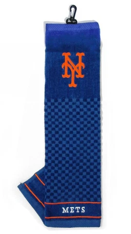 New York Mets 16"x22" Embroidered Golf Towel [NEW] MLB Golfing Cotton Cover