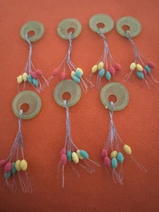 LINE Stops 50 MEDIANO X OVALADO Paradas Agarre de Goma Trenza Líneas de Pesca Trenza Paradas - Imagen 1 de 6