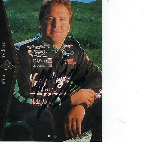 MIKE WALLACE SIGNED 1995 UPPERDECK SP RACING #67 - NASCAR - Image 1 of 1