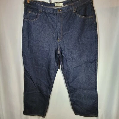 Duke Authentic Fit Jeans Men's Straight Leg Dark Wash Heavy Denim Size 42 - Image 1 of 4