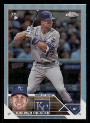 2023 Topps Chrome Update Refractors #USC89 Brewer Hicklen - Image 1 of 2