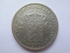 1930 NETHERLANDS HOLLAND SILVER 2.5 GULDEN in EXCELLENT COLLECTABLE CONDITION 