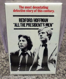 All the Presidents Men Redford Movie Poster 2" x 3" Refrigerator Locker MAGNET - Picture 1 of 2