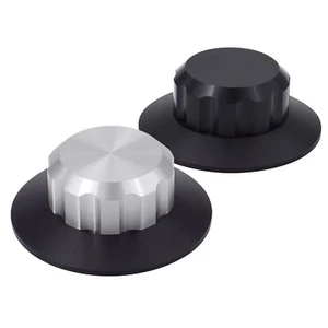 Dynavox Schallplattenklemme VC150, Plattenklemme Stabilizer, Schwarz / Silber - Afbeelding 1 van 12