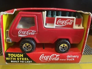 1989 BUDDY L COCA-COLA 1/43 DELIVERY TRUCK NIB MADE IN MACAU NEVER REMOVED 5”L - Picture 1 of 8